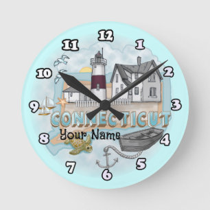 Connecticut Vuurtoren klok