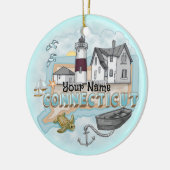 Connecticut Vuurtoren Ornament (Links)
