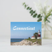 Connecticut-vuurtorkaarten Briefkaart (Staand voorkant)