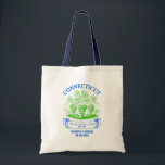 Connecticut Wedding Welkom gasten, bruidsmeisje Tote Bag<br><div class="desc">Welkom uw gasten op uw speciale dag met deze charmante Connecticut-thema bruiloft canvas tas! Geïnspireerd door de charme van de kust en de elegantie van New England van CT, biedt dit tas in reisstijl subtiele knipoogjes naar vuurtorens, zeilboten en kustlijnvibes - waardoor het de perfecte touch is voor kustceremonies, landgoederen...</div>