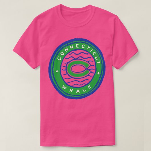 Connecticut Whaleeee T-shirt (Design voorkant)
