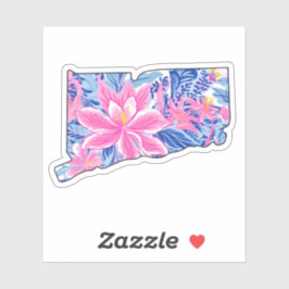 Connecticut - Zomerse Sticker - Lilly Inspired