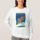 ConnecticutCuttlefish Scene T-shirt (Voorkant)