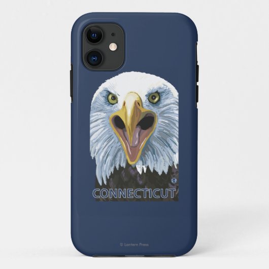 ConnecticutEagle Up Sluiten Case-Mate iPhone Case (Achterkant)