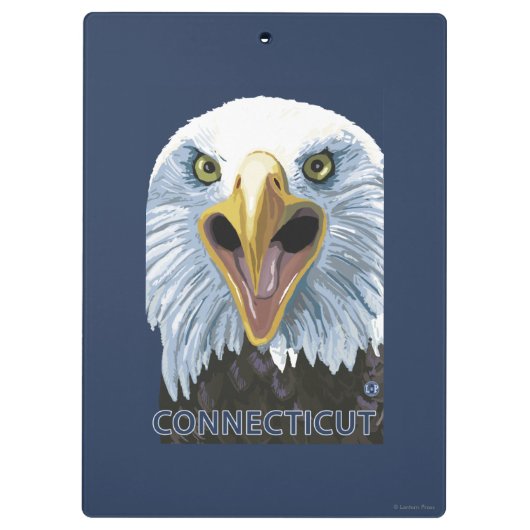 ConnecticutEagle Up Sluiten Klembord (Achterkant)