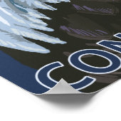 ConnecticutEagle Up Sluiten Poster (Hoek)