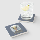 ConnecticutEagle Up Sluiten Stenen Onderzetter (Zijkant)