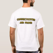 Connecticuter en Proud Simple Shirt (Achterkant)