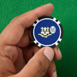 Connecticuter Flag & Seal, Connecticut Poker Chips