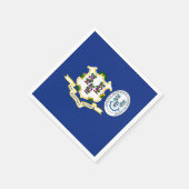 Connecticuter Flag & Seal, Connecticut Servet (Hoek)