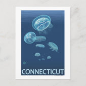 ConnecticutJellyfish Scene Briefkaart (Voorkant)