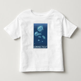 ConnecticutJellyfish Scene Kinder Shirts
