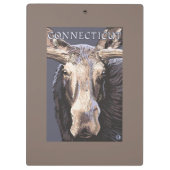 ConnecticutMoose Up Sluiten Klembord (Achterkant)