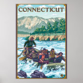 ConnecticutRiver Rafting Scene Poster (Voorkant)