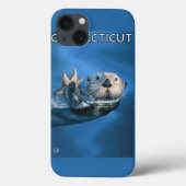ConnecticutSea Otter Scene Case-Mate iPhone Case (Achterkant)