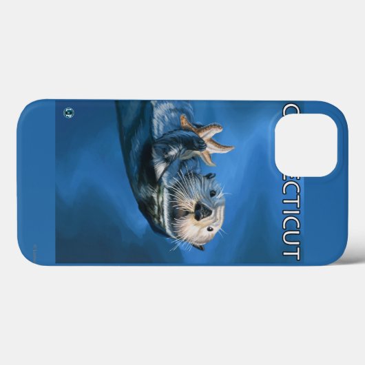 ConnecticutSea Otter Scene Case-Mate iPhone Case (Achterkant (horizontaal))