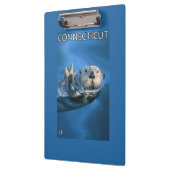 ConnecticutSea Otter Scene Klembord (Links)