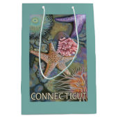 ConnecticutTidepool-scène Medium Cadeauzakje (Voorkant)