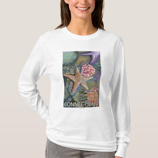 ConnecticutTidepool-scène T-shirt (Voorkant)