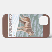 ConnecticutWolf Scene Case-Mate iPhone Case (Achterkant (horizontaal))