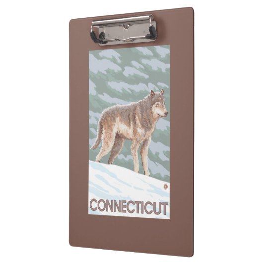 ConnecticutWolf Scene Klembord (Links)
