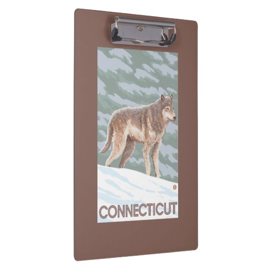 ConnecticutWolf Scene Klembord (Rechts)