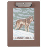 ConnecticutWolf Scene Klembord (Voorkant)
