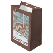 ConnecticutWolf Scene Medium Cadeauzakje (Voorkant Gekanteld)