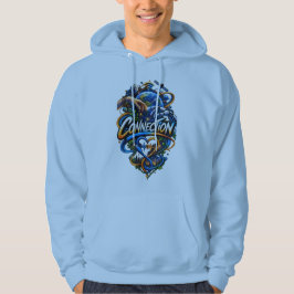 Connectie – Menselijke Technologie & Natuur Kunst Hoodie