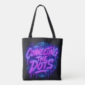 Connecting The Dots - Boodschappentas Tote Bag (Achterkant)