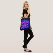 Connecting The Dots - Boodschappentas Tote Bag (Op model)