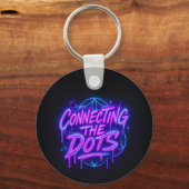 Connecting the Dots Neon Keychain  (Voorkant)