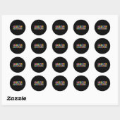 Connection Over Compliance Awareness Month Ronde Sticker (Vel)