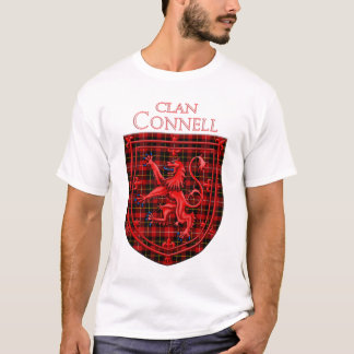 Connell Tartan Scottish Play Lion Rampant T-shirt