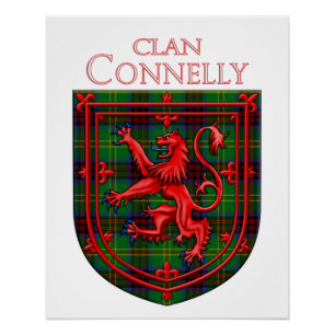 Connelly Hunting Tartan Scottish Pset Perfect Poster