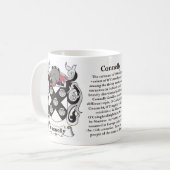 Connelly, Origin, Betekenis en de rest op een mok (Voorkant links)