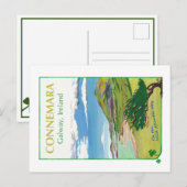 Connemara, Briefkaart van Galway (Voorkant / Achterkant)
