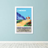 Connemara Canvas Afdruk (Insitu (Houten vloer))