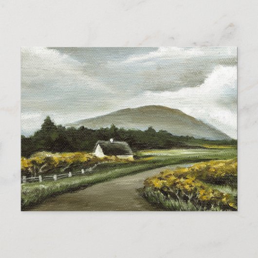 Connemara cottage briefkaart (Voorkant)