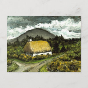 Connemara cottage briefkaart