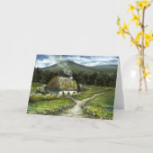 Connemara cottage kaart (Gele Bloem)