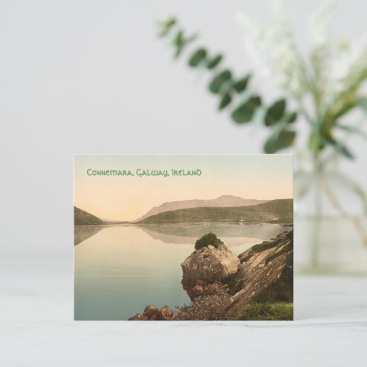  Connemara, Galway, Ierland Card met Music Briefkaart (Staand voorkant)