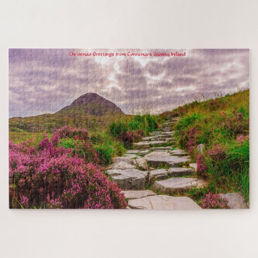 Connemara Galway Ierland Jigzaag Puzzle Legpuzzel (Horizontaal)