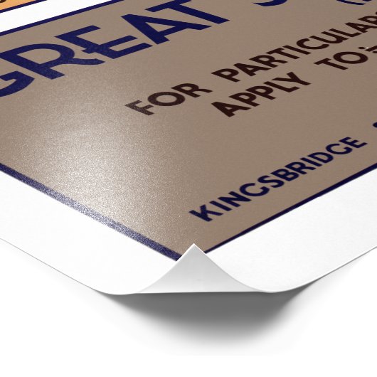  Connemara Ierland reisposter Foto Afdruk (Hoek)