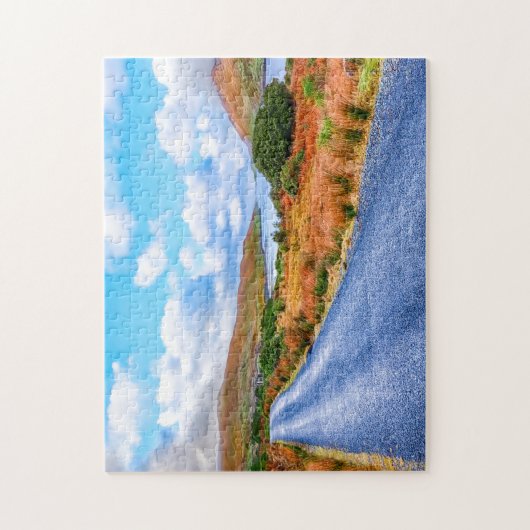 Connemara - Iers landschap Jigzaag Puzzle Legpuzzel (Verticaal)