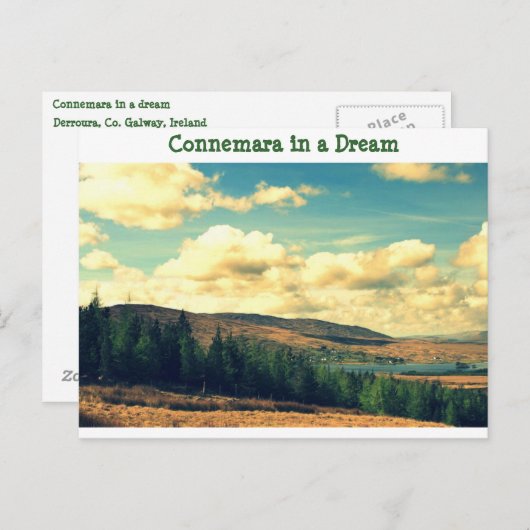 Connemara in een droom briefkaart (Voorkant / Achterkant)