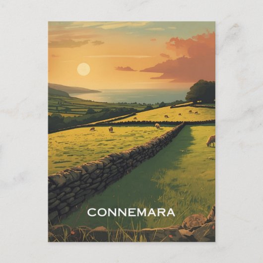Connemara Ireland Briefkaart (Voorkant)