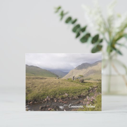 Connemara Ireland Feestdagenkaart (Staand voorkant)