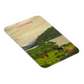 Connemara Ireland Schilderachtig Rundvee Boerderij Magneet (Rechterzijde)