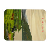 Connemara Ireland Schilderachtig Rundvee Boerderij Magneet (Horizontaal)